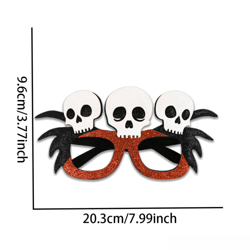 Halloween Spider Bat Death Demon Glasses