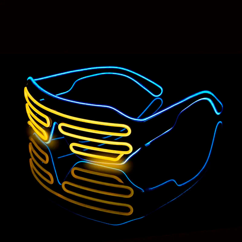 LED Luminous Halloween glasses