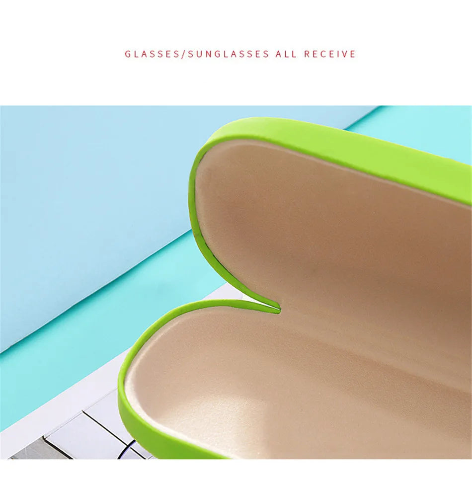 Colorful Hard Shell Eye Glasses Box Case