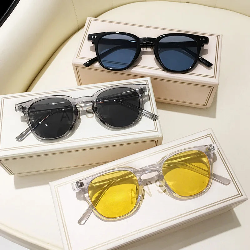 New Luxury Vintage Square Sunglasses