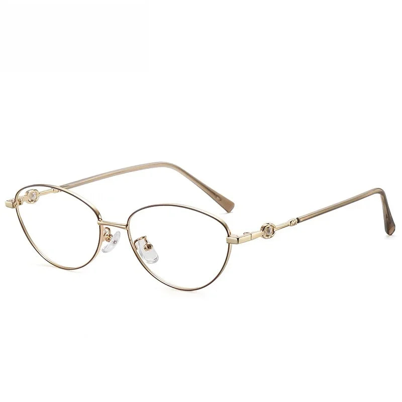 Designer Cat Eye Sunglasses – Pearl Inlaid fashion glasses
