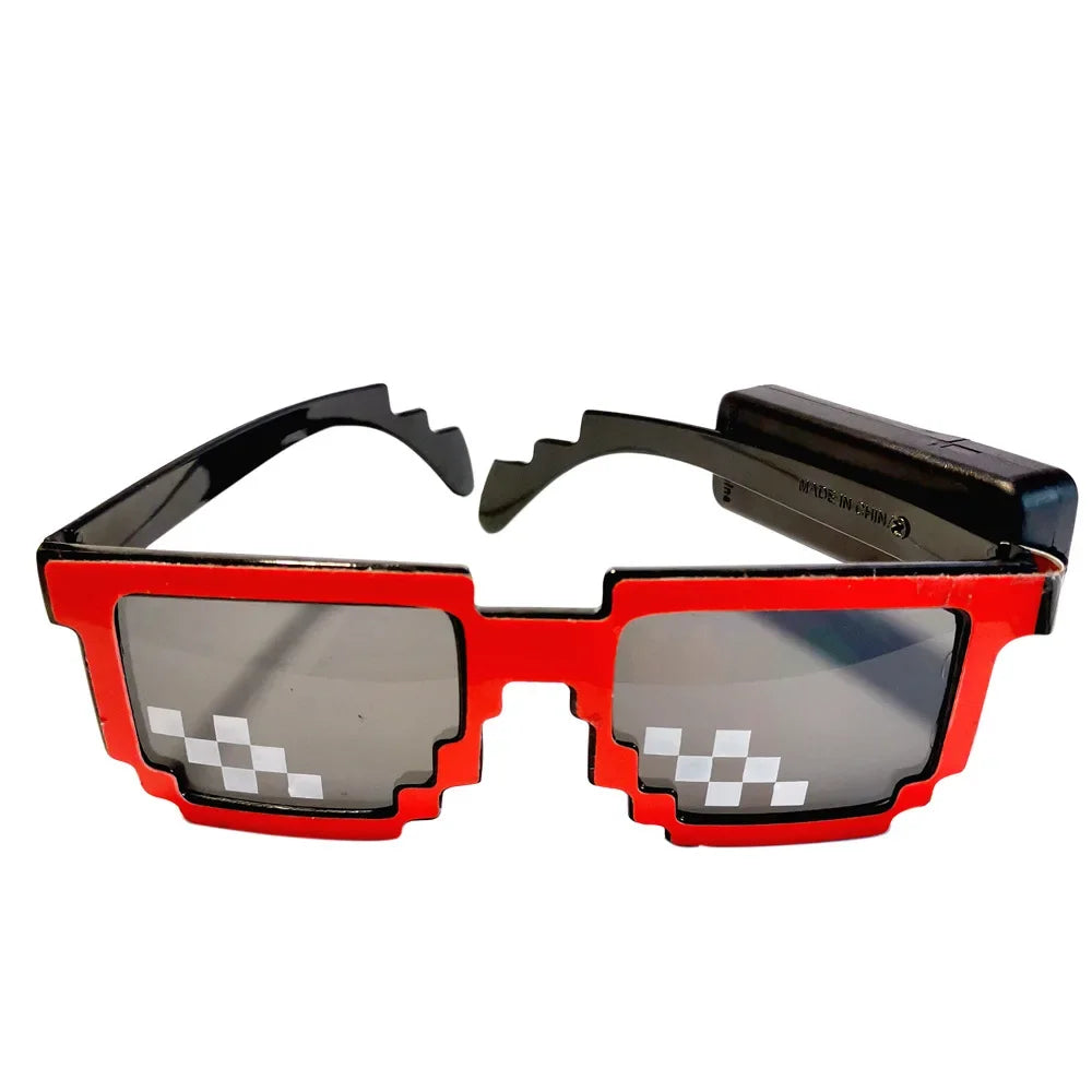 LED Glasses Luminous Glow Flashing Mosaic HELLOWEEN Sunglasses
