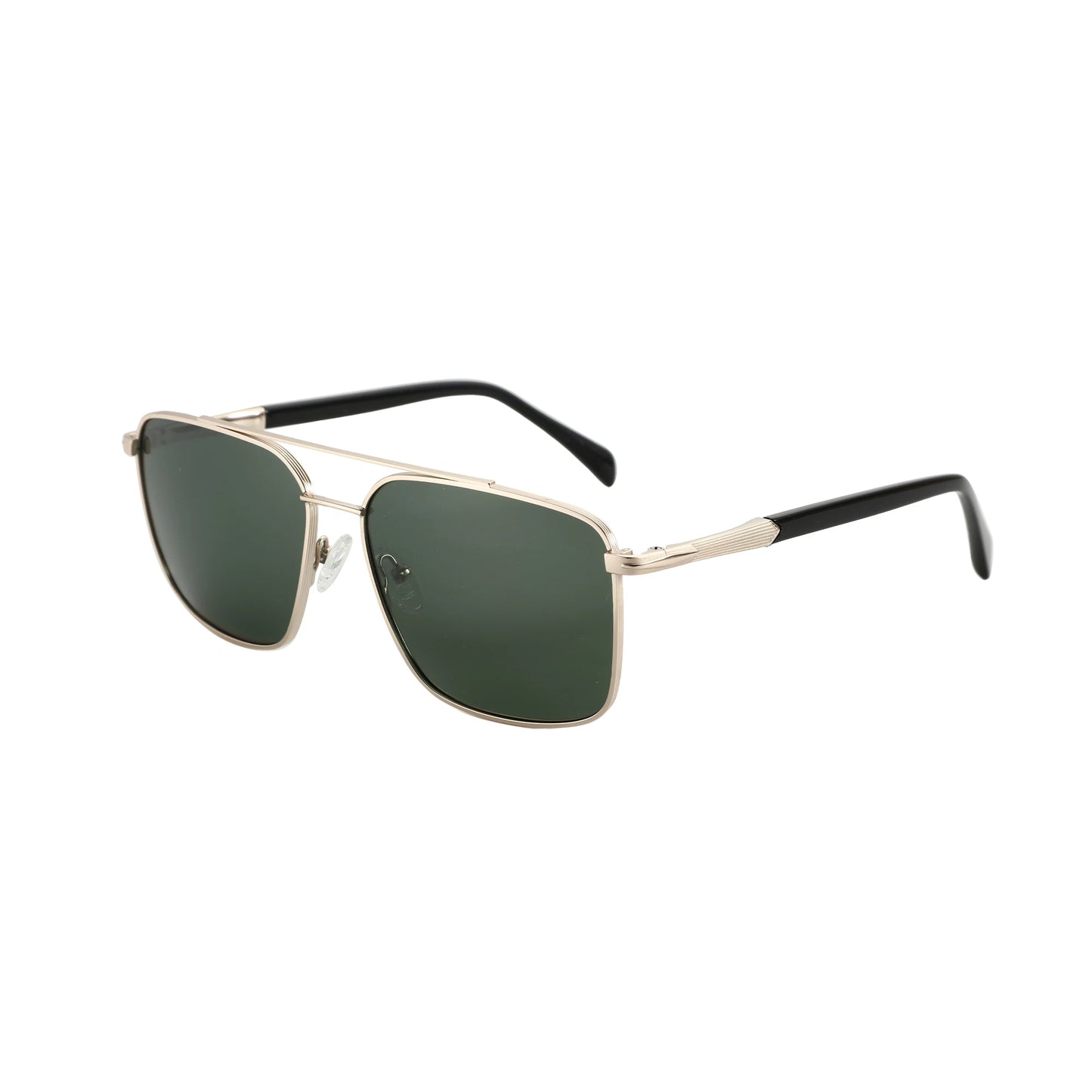 Anti-Blue Metal Aviator Prescription Progressive Sunglasses