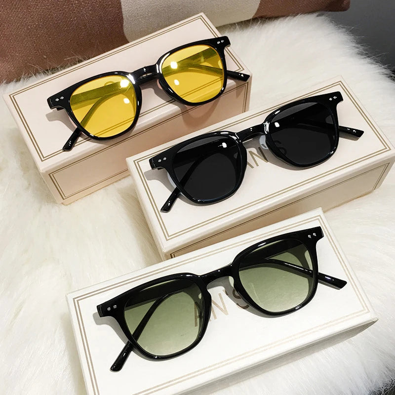 New Luxury Vintage Square Sunglasses