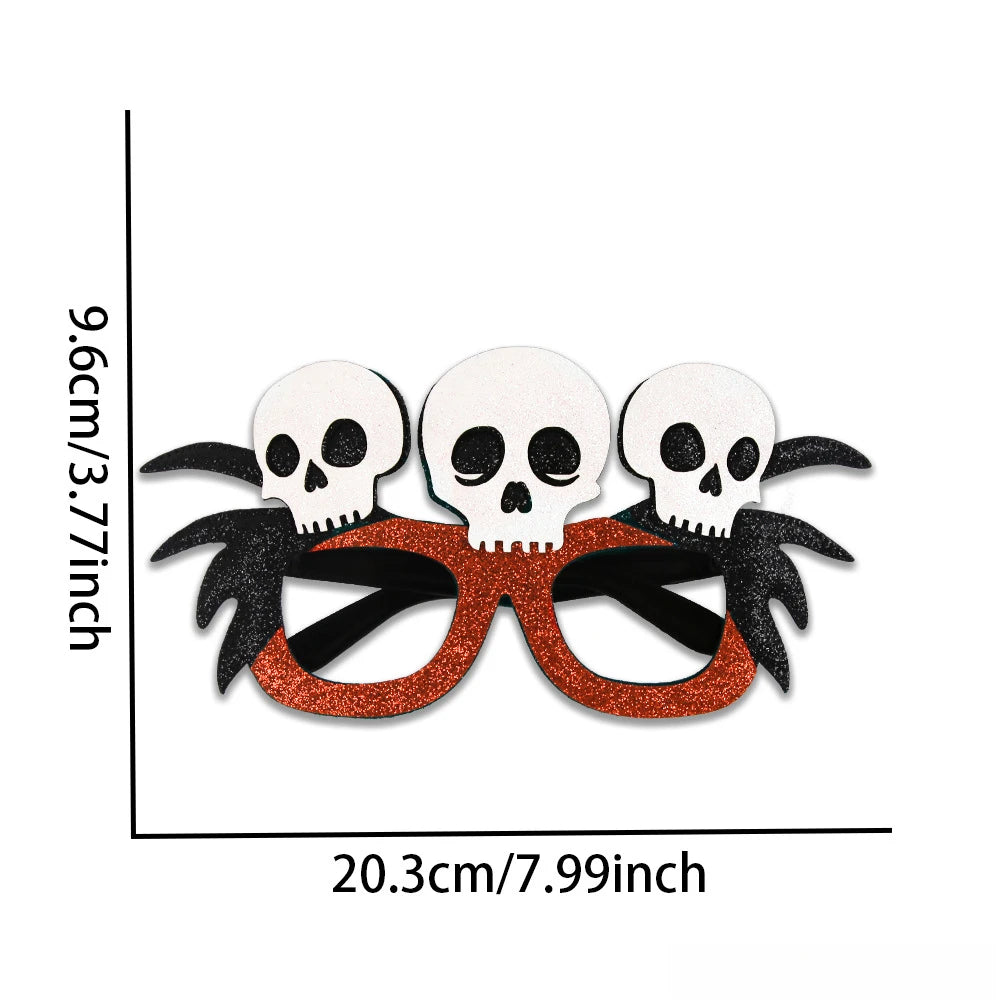 Halloween Spider Bat Death Demon Glasses
