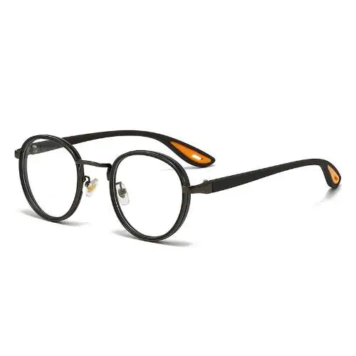 Unisex Vintage Round Metal – Luxury Punk Fashion Sunglasses