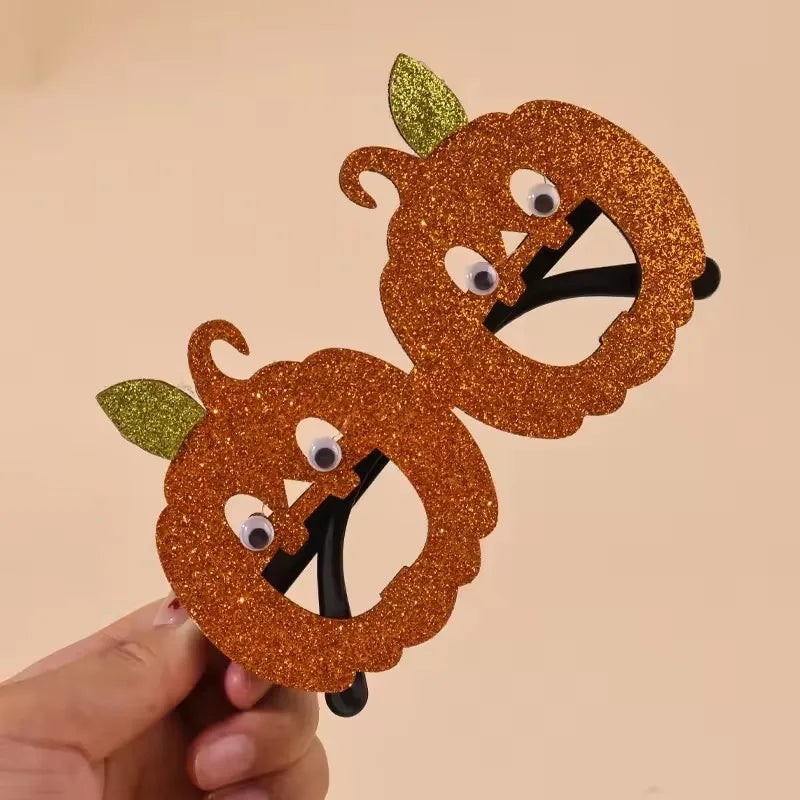 Pumpkin Ghost Unique Halloween Glasses