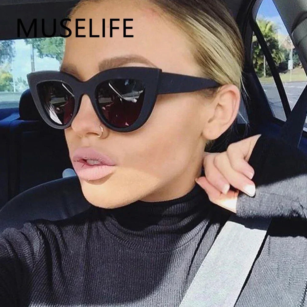 Cat Eye Vintage Luxury Design Fashion HELLOWEEN Sunglasses