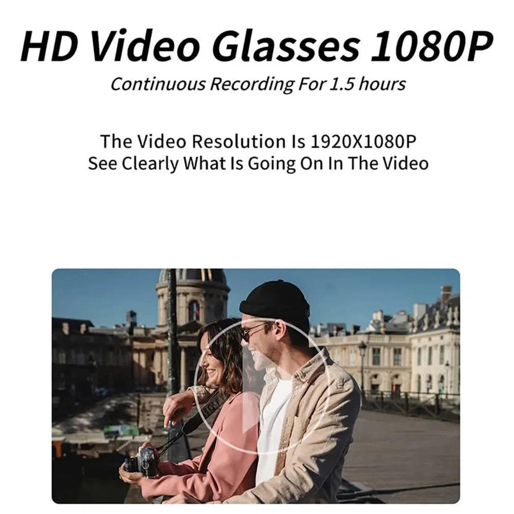 Retinosa VUE™ — Smart POV Recording Glasses