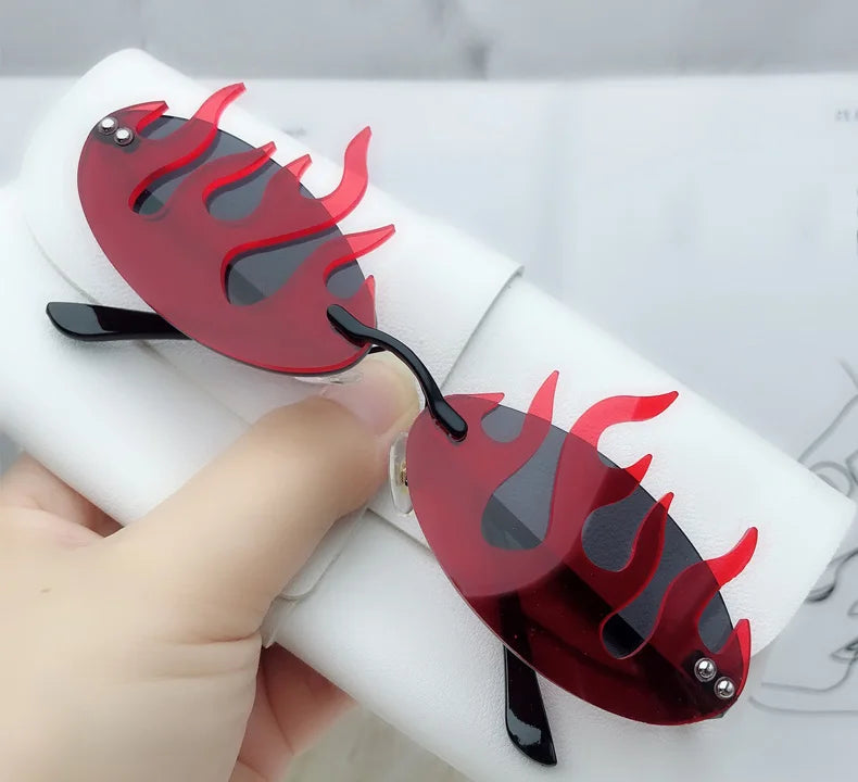 Fire Flame HELLOWEEN Sunglasses