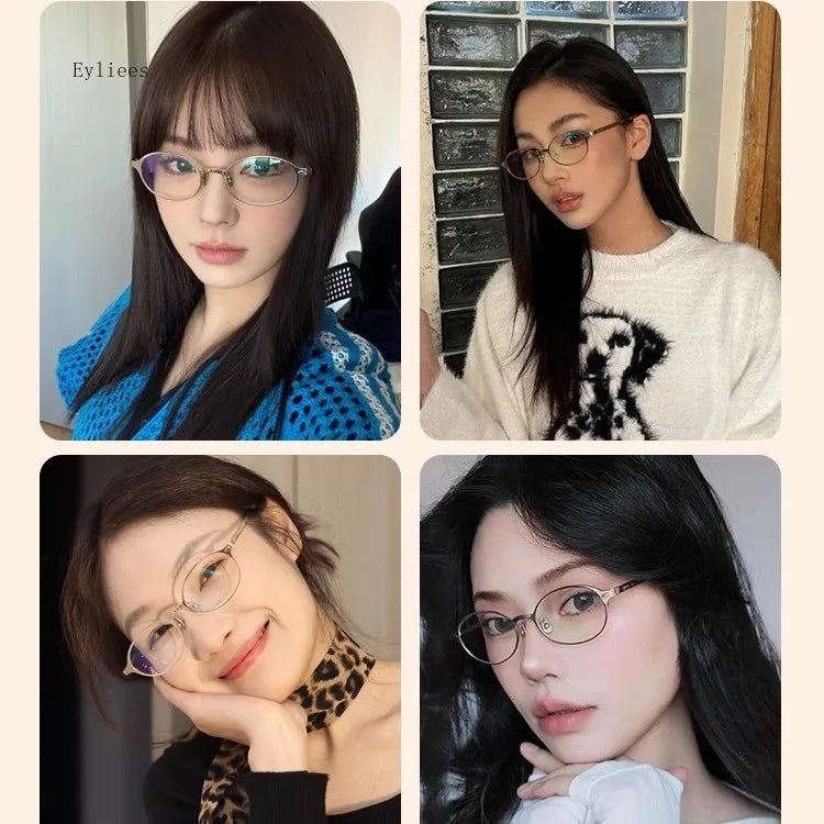 Myopia Glasses Women 2025 Luxury Designer Optics Near Eyewear -1.0 -4.0
