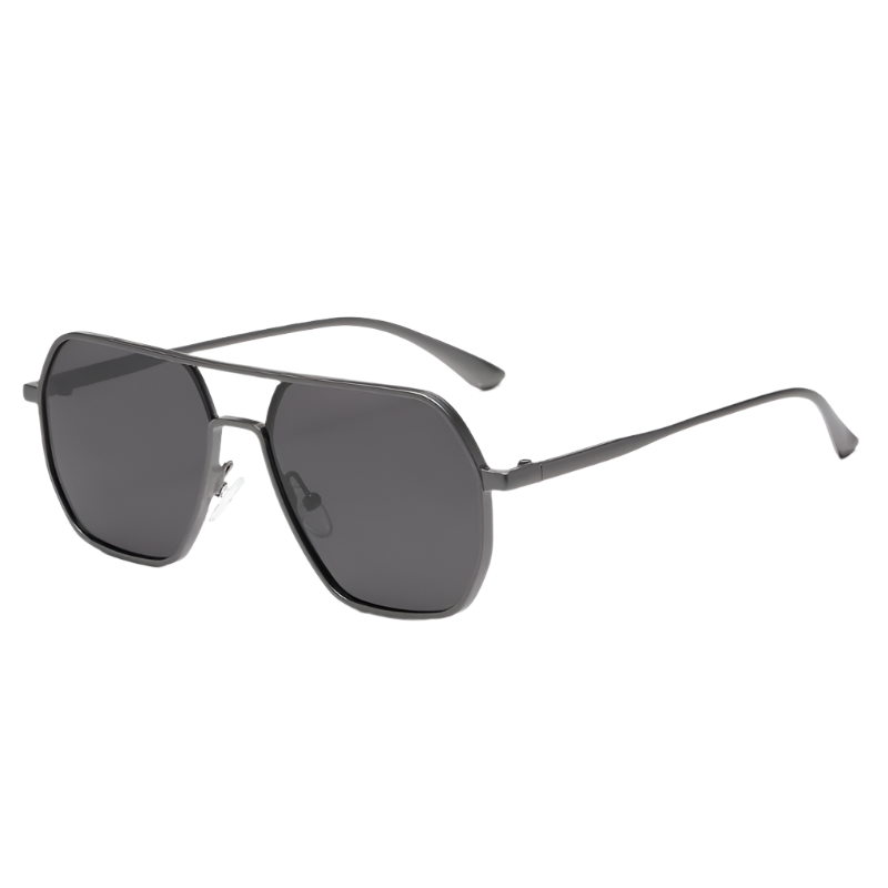 Vintage Polarized Retro Men Fashion Black Shades