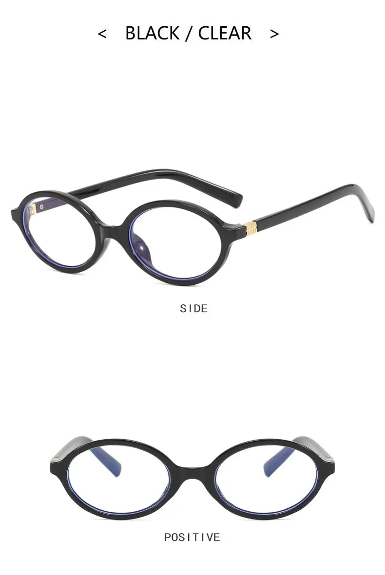 Cute Sexy Lovely Small Oval Leopard Sunglasses