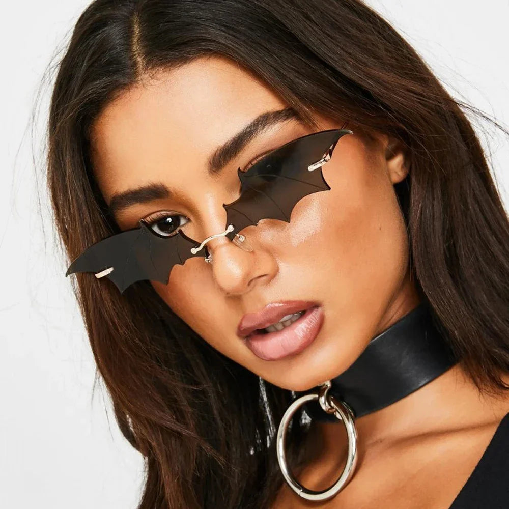 Bat Shaped HELLOWEEN Sunglasses