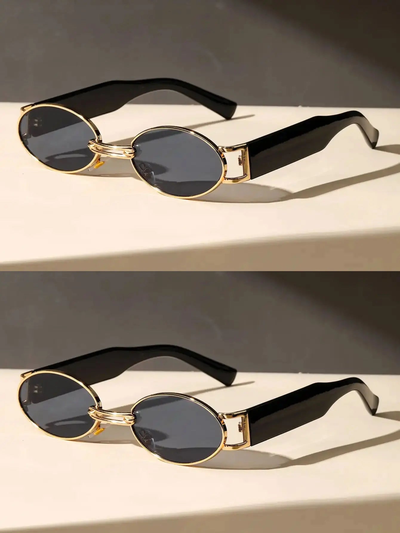 Unisex Luxury Oval Fashion Glasses