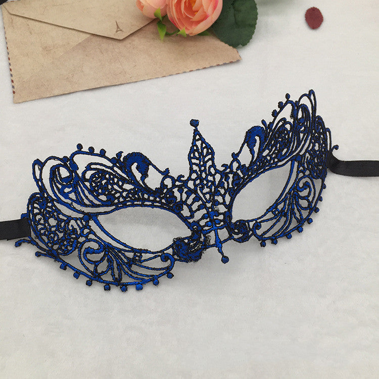 Lace Small Pointed Halloween Half Face Mask