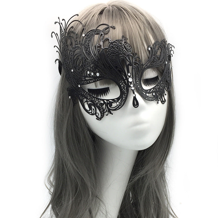 Diamond Iron Ball Supplies Half Face Eye Mask