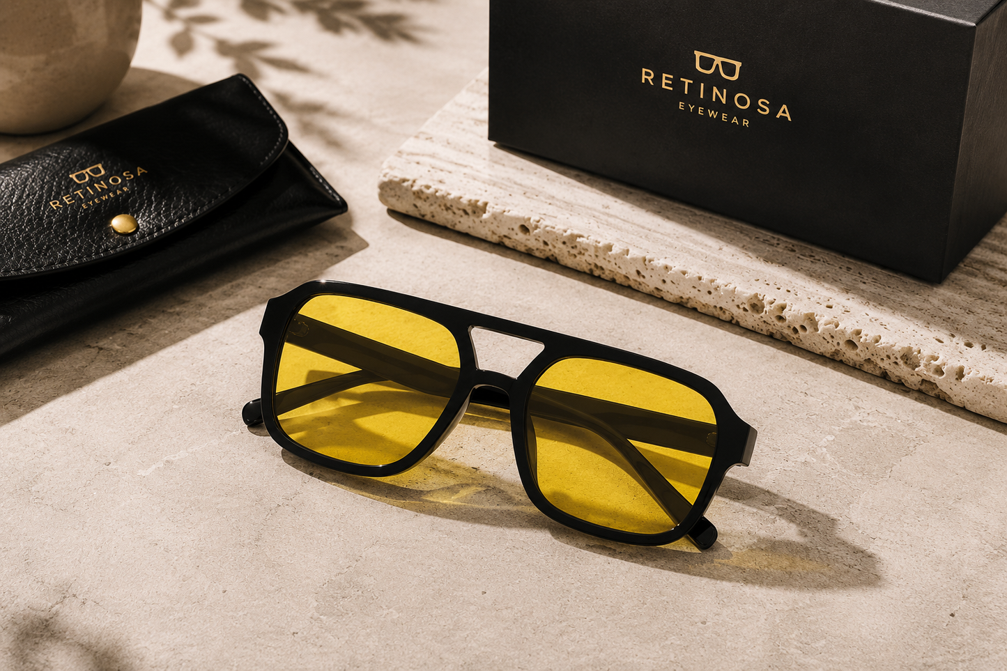 Retinosa AVIATORA™ — Oversized Pilot Sunglasses