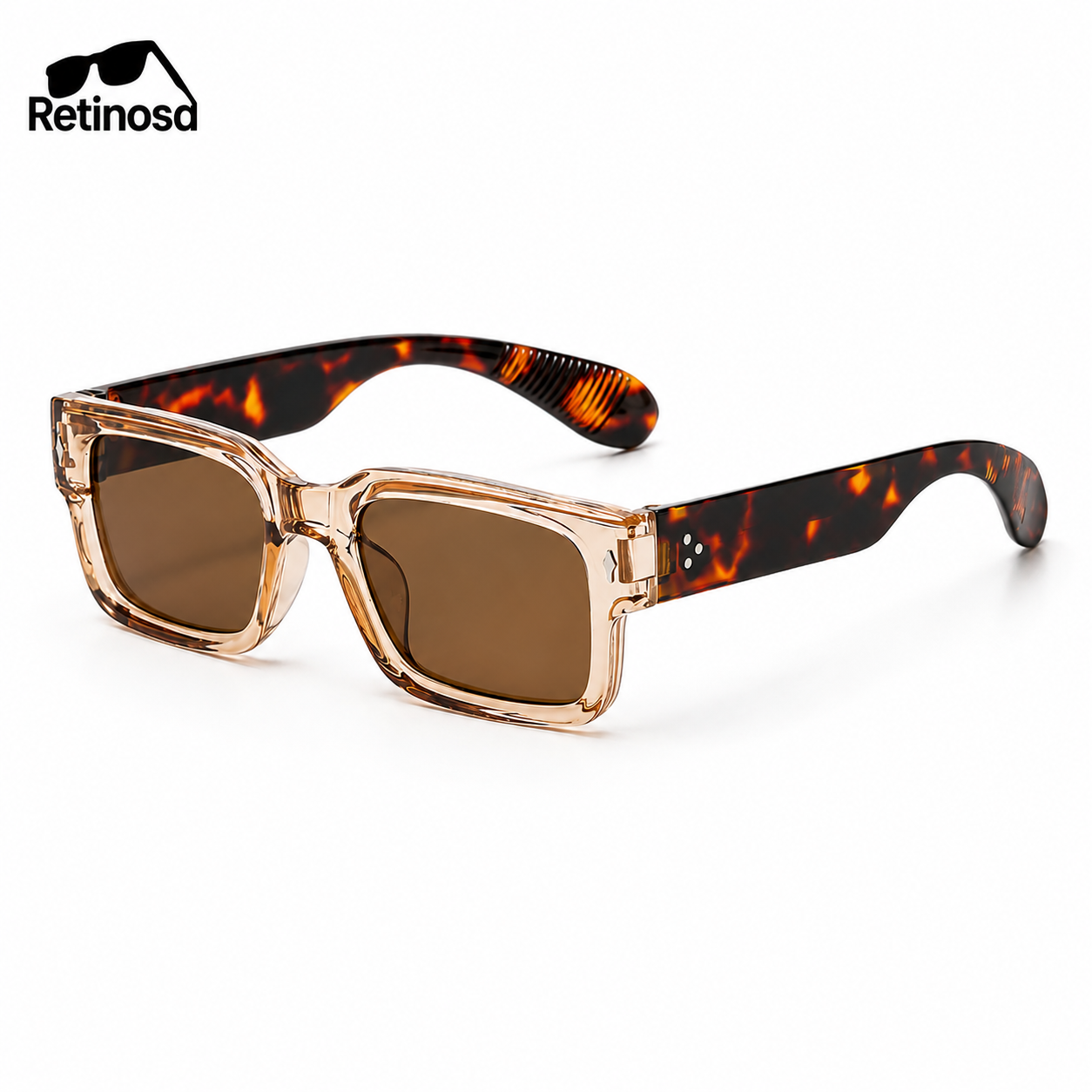 Retinosa VERDE™ — Retro Square Fashion Sunglasses - retinosa