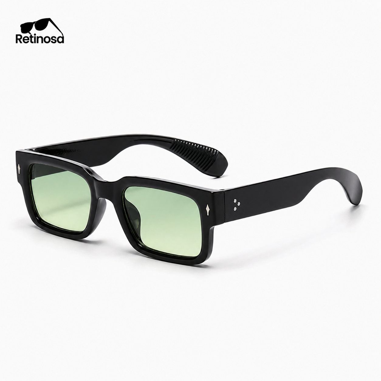 Retinosa VERDE™ — Retro Square Fashion Sunglasses - retinosa