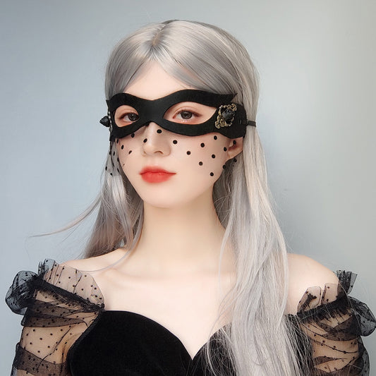 Masquerade Carnival Party Costume Half Face Mask