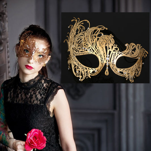 Diamond Iron Ball Supplies Half Face Eye Mask