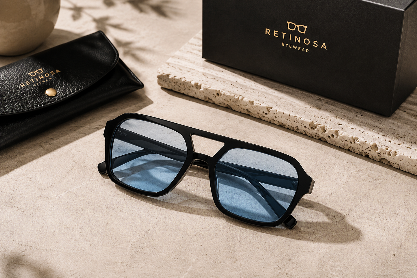 Retinosa AVIATORA™ — Oversized Pilot Sunglasses