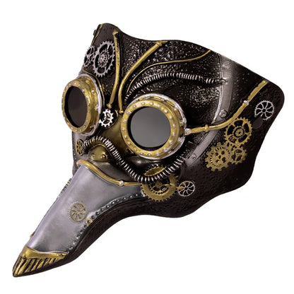 Bird Mask Long Nose Beak Cosplay Steampunk Halloween