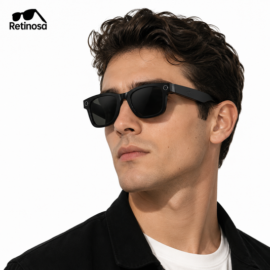 Retinosa Vision Pro – Smart Camera Glasses with AI Recognition - retinosa