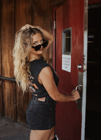 Lux Shades. Gloss Black. Polarized