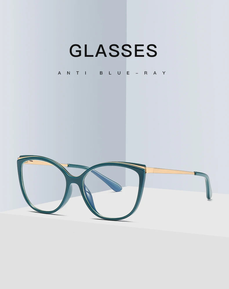 Cat Eye Stylish Full Rim Super Glasses - retinosa