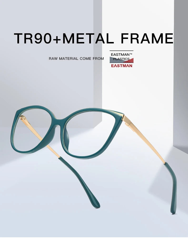 Cat Eye Stylish Full Rim Super Glasses - retinosa