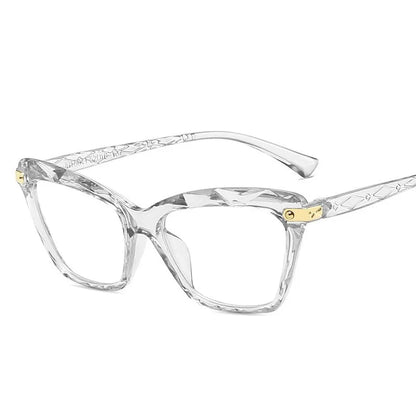 Women Cat Eye Glasses Frame Vintage - retinosa