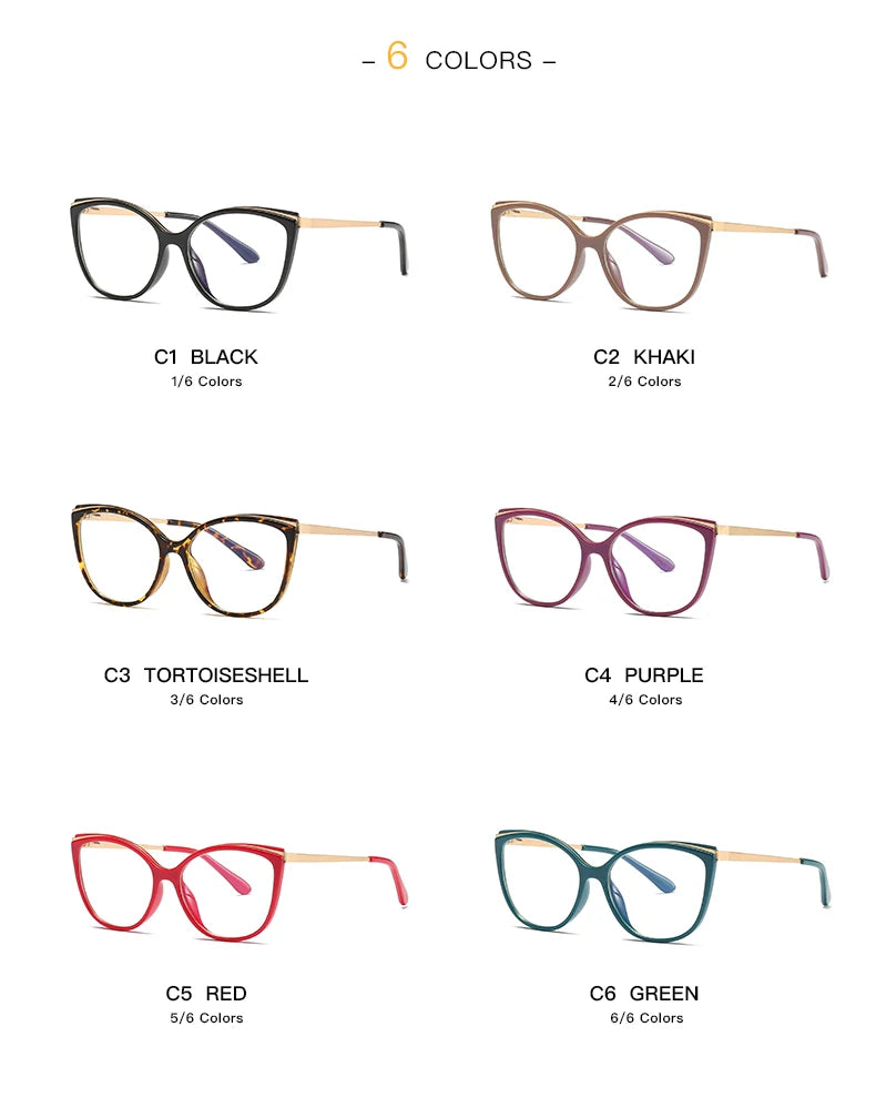 Cat Eye Stylish Full Rim Super Glasses - retinosa