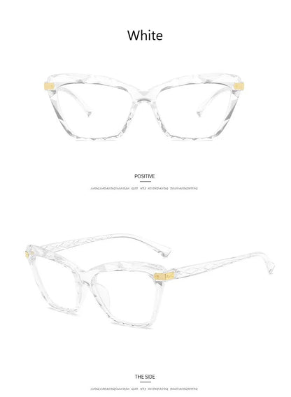 Women Cat Eye Glasses Frame Vintage - retinosa