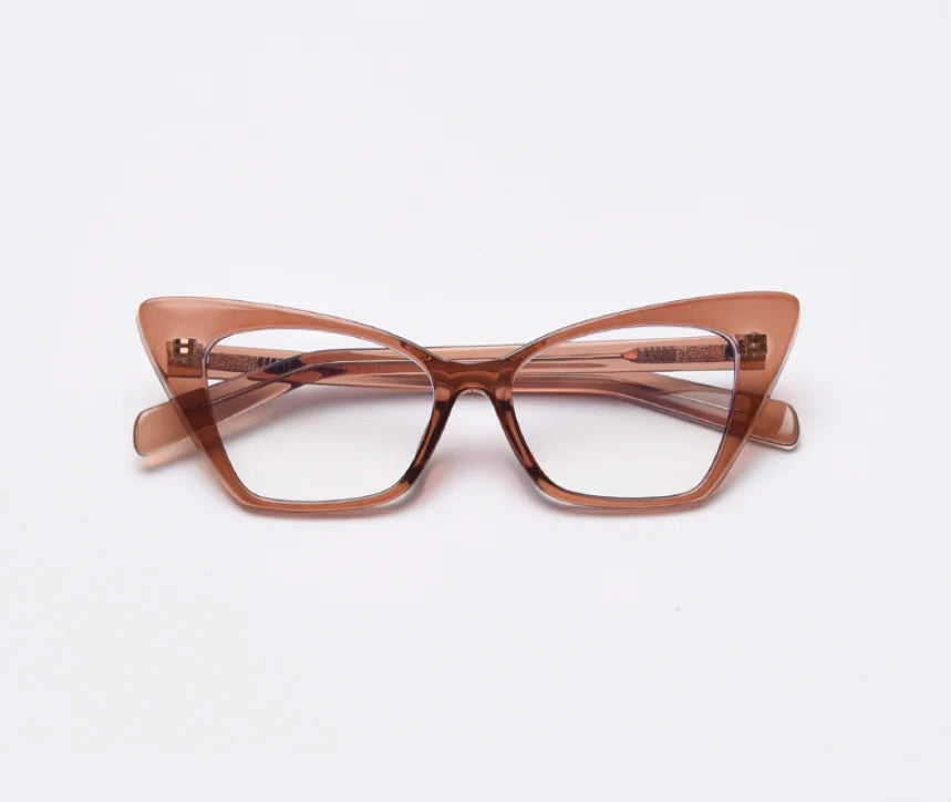 Cat Eye Sexy Women Upscale Optical Glasses - retinosa