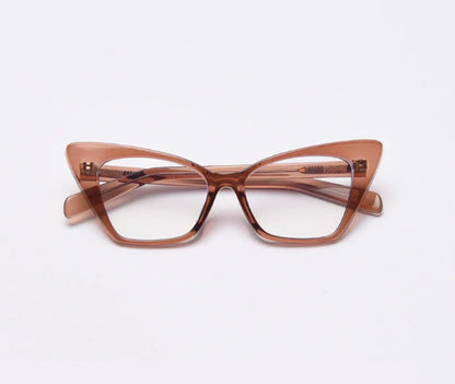 Cat Eye Sexy Women Upscale Optical Glasses - retinosa