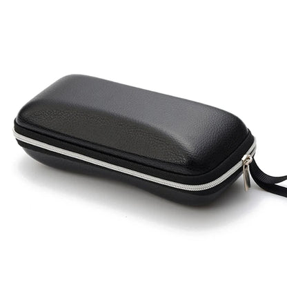 Luxury Black PU Leather Protective Glasses Case