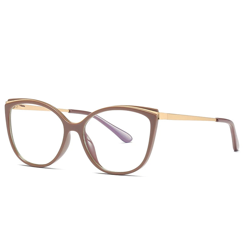 Cat Eye Stylish Full Rim Super Glasses - retinosa