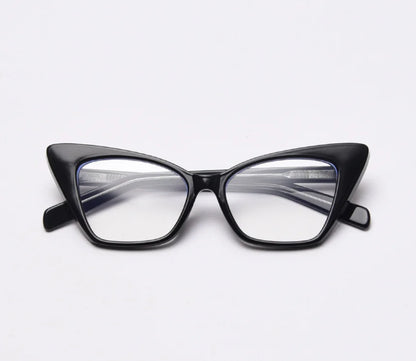 Cat Eye Sexy Women Upscale Optical Glasses - retinosa