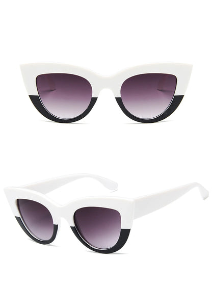 Cat Eye Vintage Luxury Design Fashion HELLOWEEN Sunglasses