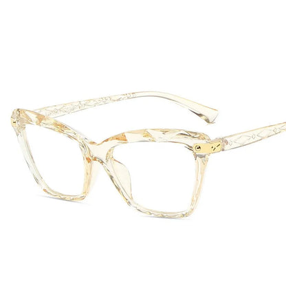 Women Cat Eye Glasses Frame Vintage - retinosa