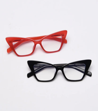 Cat Eye Sexy Women Upscale Optical Glasses - retinosa