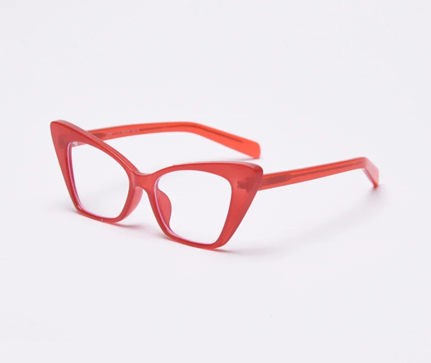 Cat Eye Sexy Women Upscale Optical Glasses - retinosa