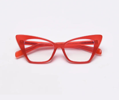 Cat Eye Sexy Women Upscale Optical Glasses - retinosa