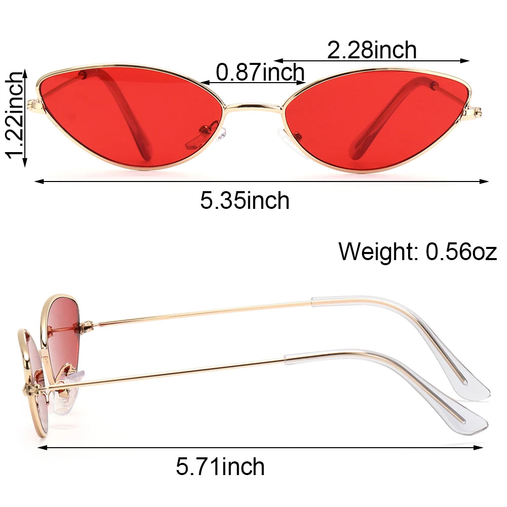 Cute Sexy Women Retro  Cat Eye Sunglasses - retinosa