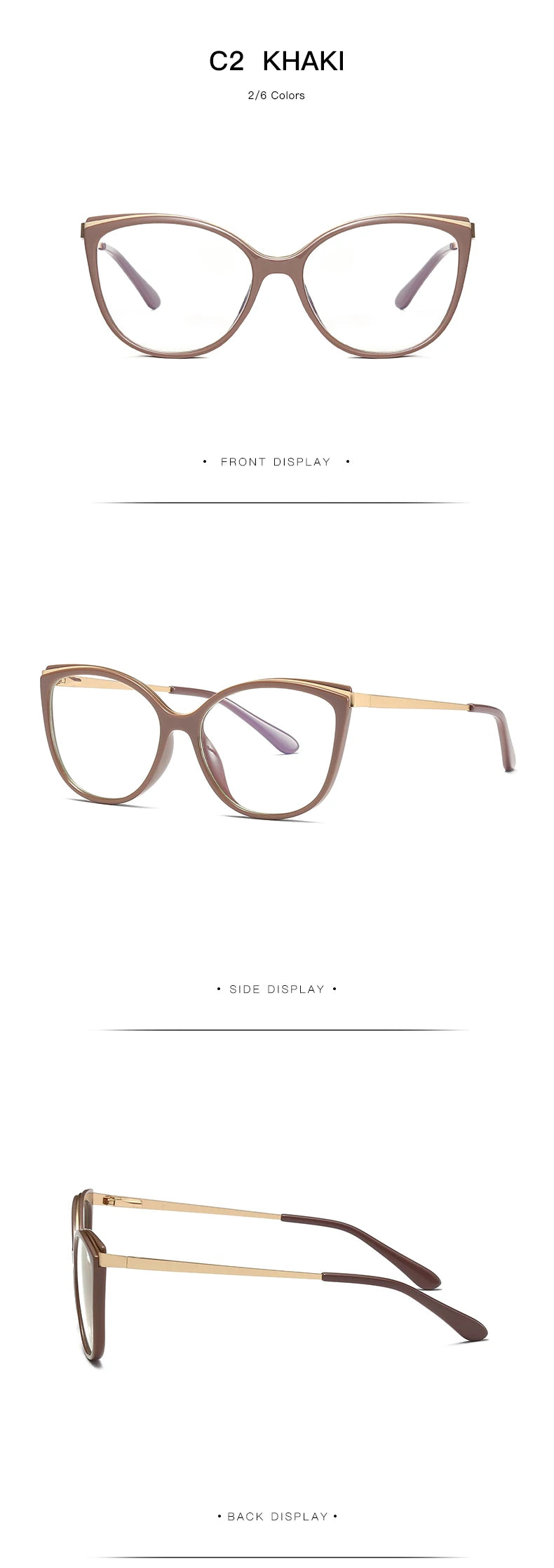 Cat Eye Stylish Full Rim Super Glasses - retinosa