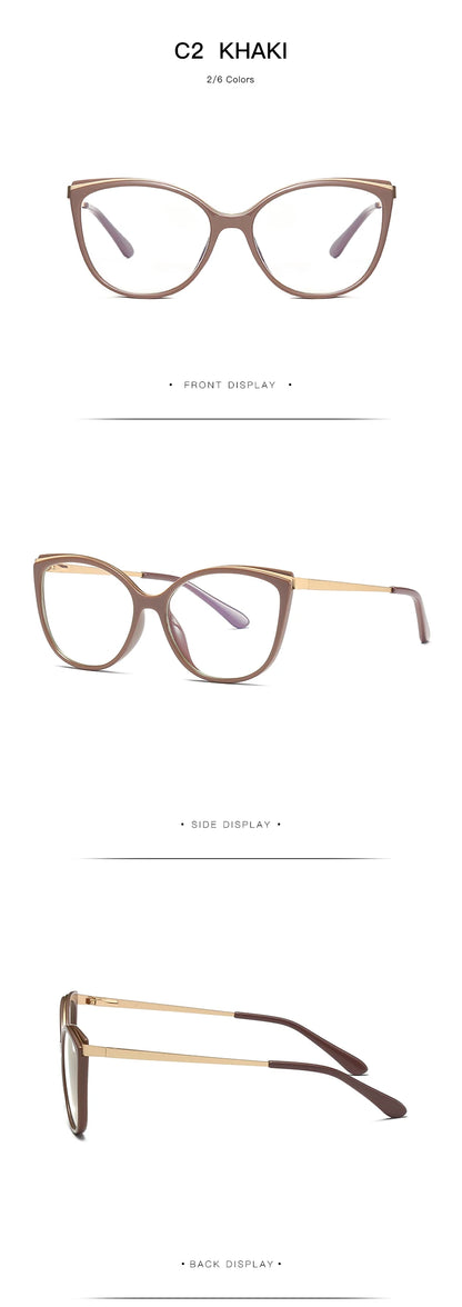 Cat Eye Stylish Full Rim Super Glasses - retinosa