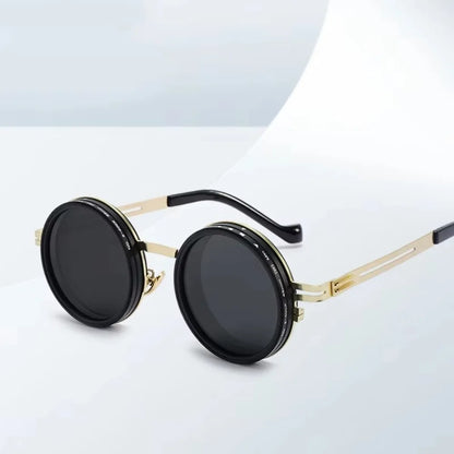 ND2-400 Adjustable Round Dimming Polarized Glasses