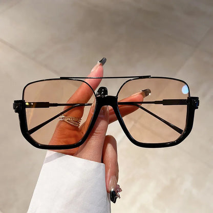 Korean Retro Large Frame Net Red Glasses